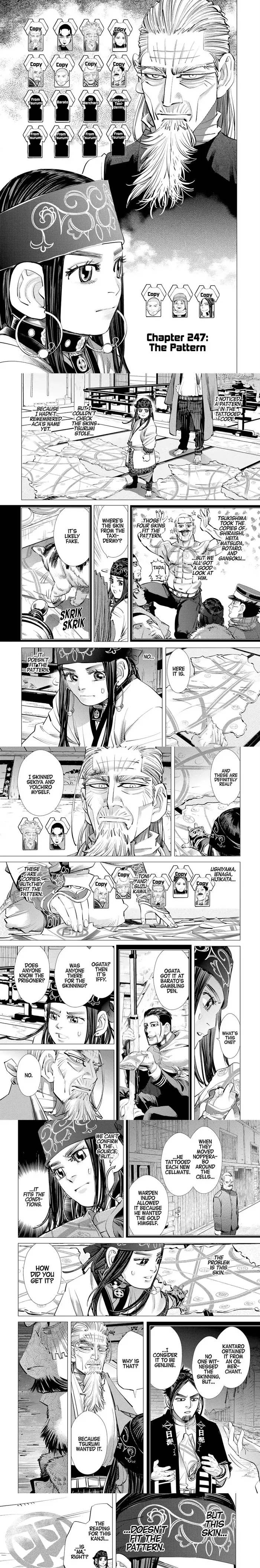 Golden Kamuy Chapter 247 image 1_optimized
